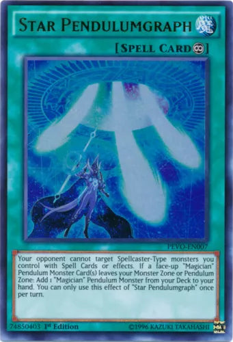 Star Pendulumgraph - PEVO-EN007 - Ultra Rare - 1st Edition - YuGiOh