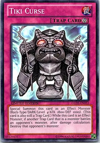 Tiki Curse - GLD5-EN053 - Common - Limited Edition - YuGiOh