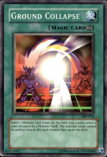 Ground Collapse - PSV-070 - Common - Unlimited Edition - YuGiOh LP
