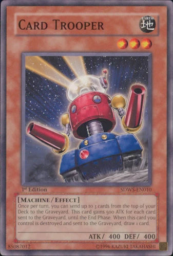 Card Trooper - SDWS-EN010 - Common - 1st Edition - YuGiOh