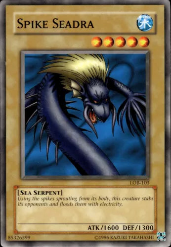 Spike Seadra - LOB-103 - Common - Unlimited Edition - YuGiOh
