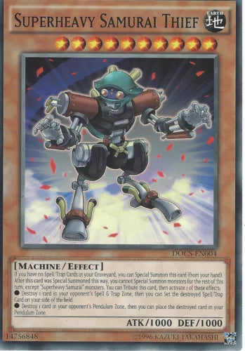 Superheavy Samurai Thief - DOCS-EN004 - Common - 1st Edition - YuGiOh