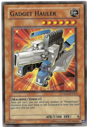 Gadget Hauler - CSOC-EN013 - Common - 1st Edition - YuGiOh