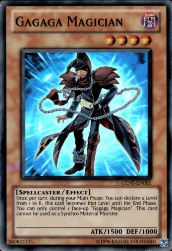 Gagaga Magician - GENF-EN001 - Super Rare - 1st Edition - YuGiOh