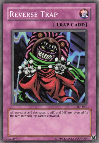 Reverse Trap - SDJ-050 - Common - Unlimited Edition - YuGiOh LP