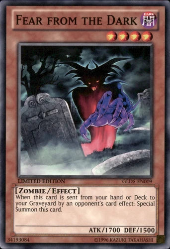 Fear from the Dark - GLD5-EN009 - Common - Limited Edition - YuGiOh