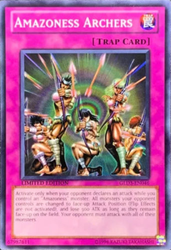 Amazoness Archers - GLD3-EN046 - Common - Limited Edition - YuGiOh