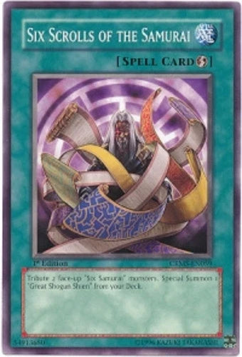 Six Scrolls of the Samurai - CRMS-EN059 - Common - Unlimited Edition - YuGiOh