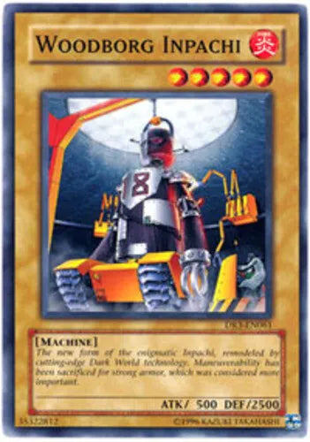 Woodborg Inpachi - DR3-EN061 - Common - Unlimited Edition - YuGiOh