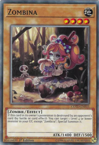Zombina - COTD-EN033 - Common - Unlimited Edition - YuGiOh