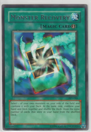 Monster Recovery - PSV-066 - Rare - Unlimited Edition - YuGiOh LP