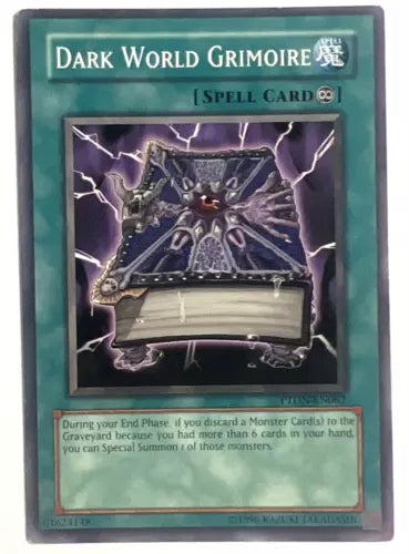 Dark World Grimoire - PTDN-EN062 - Common - Unlimited Edition - YuGiOh