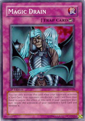 Magic Drain - SD7-EN028 - Common - Mixed Editions - YuGiOh