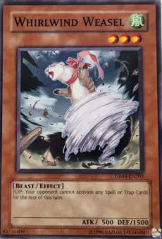Whirlwind Weasel - DR04-EN205 - Common - Unlimited Edition - YuGiOh