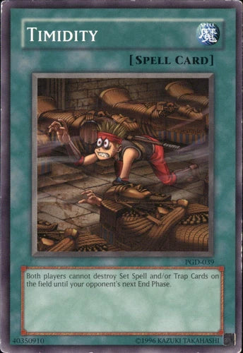Timidity - PGD-039 - Common - Unlimited Edition - YuGiOh LP