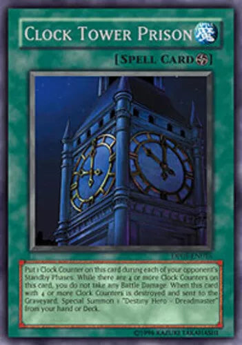 Clock Tower Prison - DP05-EN016 - Rare - 1st Edition - YuGiOh LP