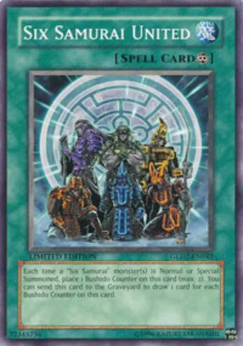 Six Samurai United - GLD2-EN042 - Common - Limited Edition - YuGiOh