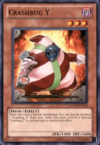 Crashbug Y - GENF-EN010 - Common - 1st Edition - YuGiOh