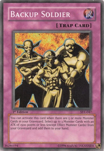 Backup Soldier - SYE-047 - Common - Unlimited Edition - YuGiOh LP
