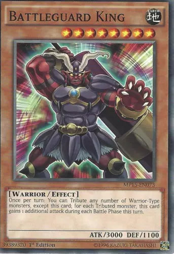 Battleguard King - MP15-EN073 - Common - 1st Edition - YuGiOh