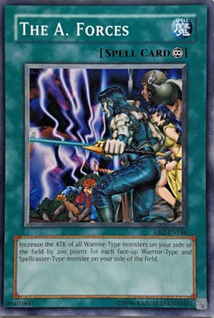 The A. Forces - DB2-EN146 - Common - Unlimited Edition - YuGiOh