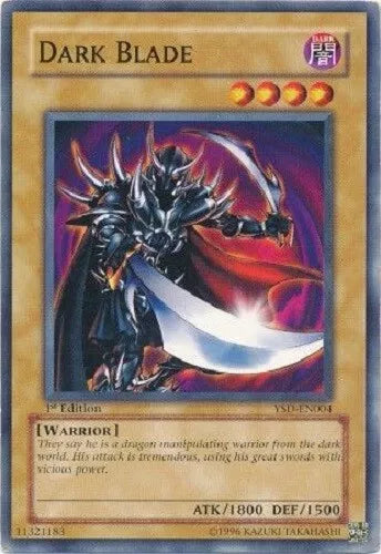 Dark Blade - YSD-EN004 - Common - Unlimited Edition - YuGiOh LP