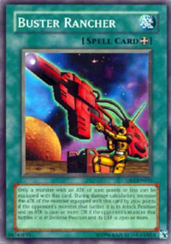 Buster Rancher - DR1-EN033 - Common - Unlimited Edition - YuGiOh