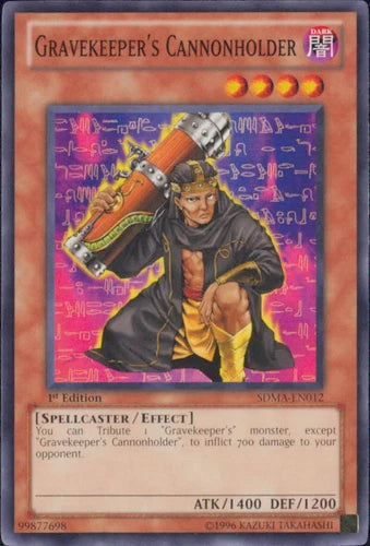 Gravekeeper's Cannonholder - SDMA-EN012 - Common - Mixed Editions - YuGiOh