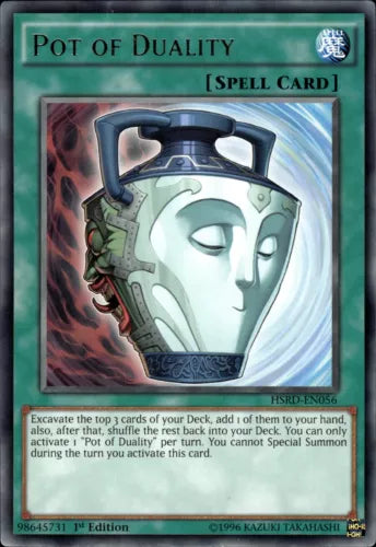Pot of Duality - HSRD-EN056 - Rare - 1st Edition - YuGiOh
