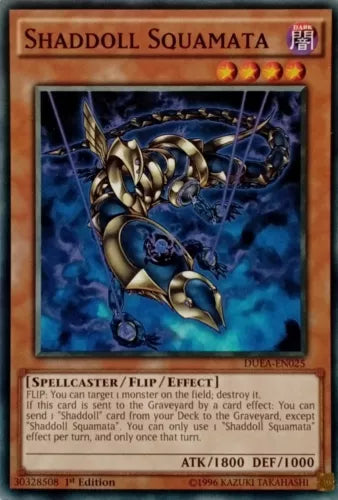 Shaddoll Squamata - DUEA-EN025 - Common - 1st Edition - YuGiOh