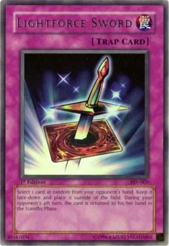 Lightforce Sword - PSV-005 - Rare - Unlimited Edition - YuGiOh LP