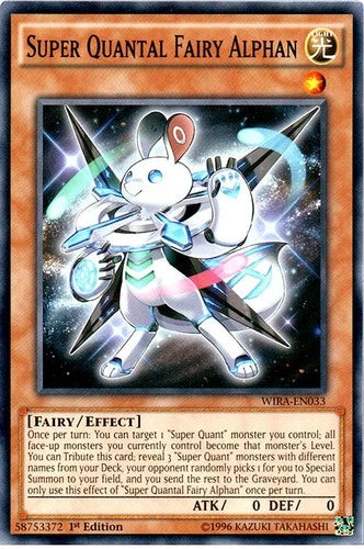 Super Quantal Fairy Alphan - WIRA-EN033 - Common - 1st Edition - YuGiOh