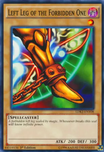 Left Leg of the Forbidden One - LDK2-ENY08 - Common - 1st Edition - YuGiOh
