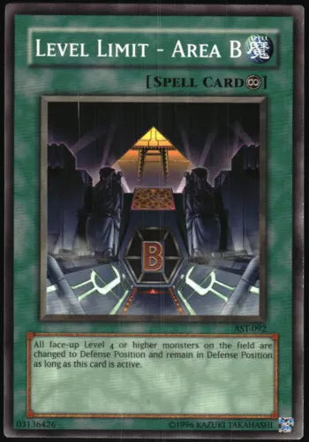Level Limit - Area B - AST-092 - Common - 1st Edition - YuGiOh