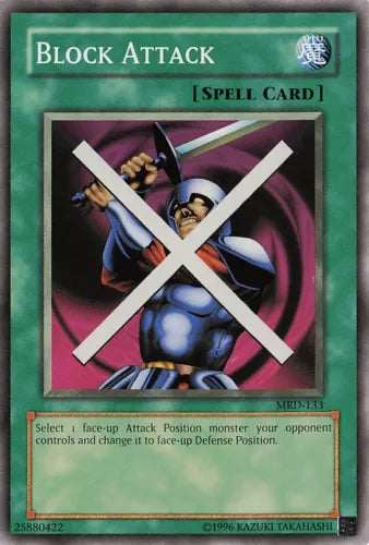 Block Attack - MRD-133 - Common - Unlimited Edition - YuGiOh