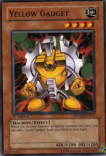Yellow Gadget - SDMM-EN017 - Common - 1st Edition - YuGiOh