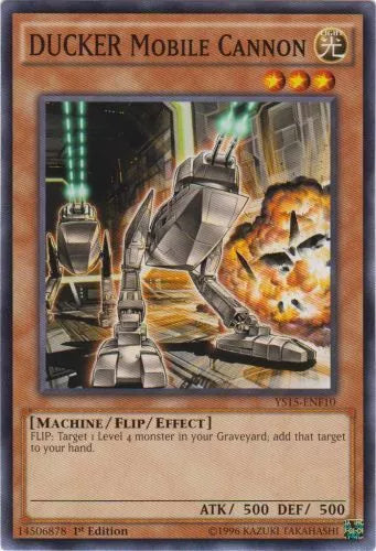 DUCKER Mobile Cannon -YS15-ENF10 - Common - 1st Edition - YuGiOh