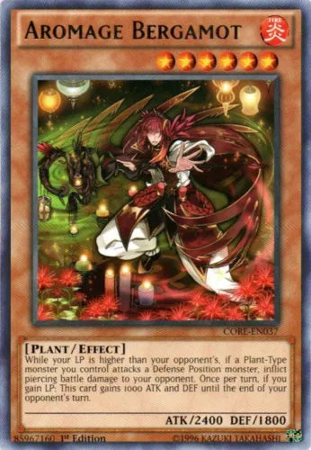 Aromage Bergamot - CORE-EN037 - Rare - 1st Edition - YuGiOh