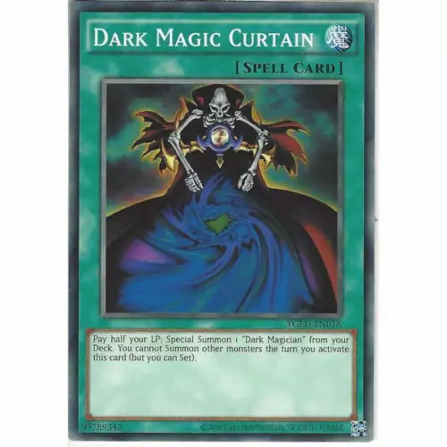 Dark Magic Curtain - YGLD-ENB18 - Common - 1st Edition - YuGiOh