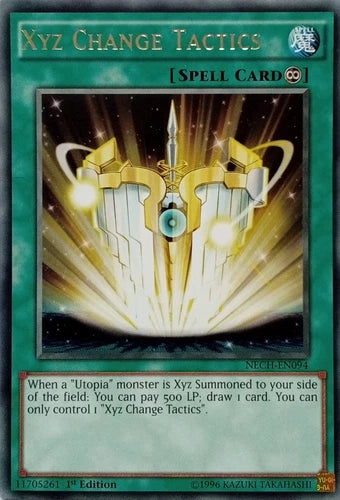 Xyz Change Tactics - NECH-EN094 - Rare - Mixed Editions - YuGiOh