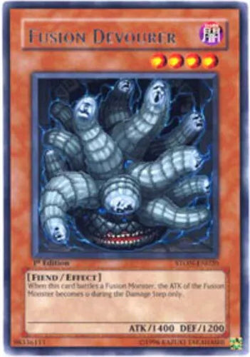 Fusion Devourer - STON-EN020 - Rare - Mixed Editions - YuGiOh