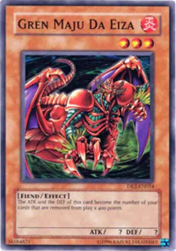 Gren Maju Da Eiza - DR2-EN024 - Common - Unlimited Edition - YuGiOh LP