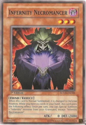 Infernity Necromancer - SOVR-EN008 - Common - Mixed Editions - YuGiOh