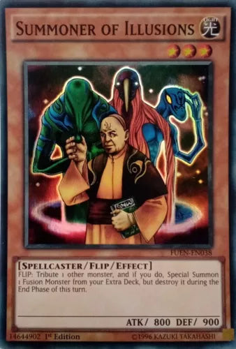 Summoner of Illusions - FUEN-EN038 - Super Rare - 1st Edition - YuGiOh