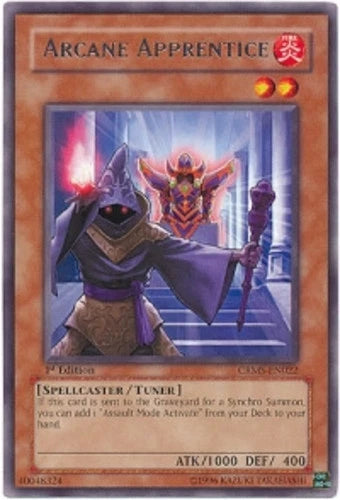 Arcane Apprentice - CRMS-EN022 - Rare - 1st Edition - YuGiOh