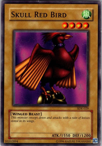 Skull Red Bird - SDK-029 - Common - Unlimited Edition - YuGiOh LP