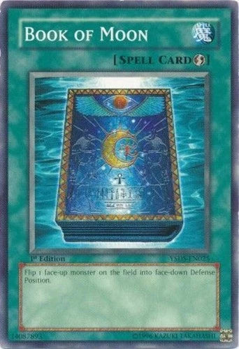 Book of Moon - YSDS-EN025 - Common - Mixed Editions - YuGiOh LP