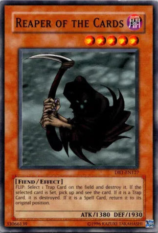 Reaper of the Cards - DB1-EN127 - Common - Unlimited Edition - YuGiOh LP