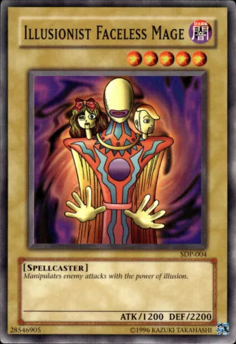 Illusionist Faceless Mage - SDP-004 - Common - Unlimited Edition - YuGiOh LP