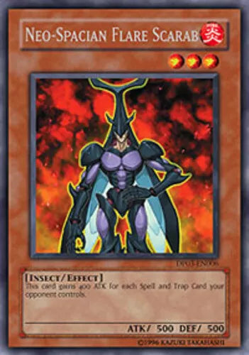 Neo-Spacian Flare Scarab - DP03-EN006 - Rare - 1st Edition - YuGiOh